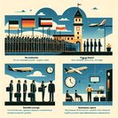 Holiday Travellers Face Double Whammy of Border Checks and EES Delays