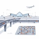 El Aeropuerto de Praga lanza licitaciones por 3.5 mil millones de coronas para puente y estacionamiento con el fin de aliviar la congestión futura
