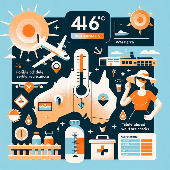 Extreme Heatwave Marches South, Testing Perth Travel and Duty-of-Care Plans