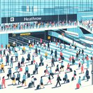 Heathrow chief blames ‘left-right confusion’ for Terminal 5 congestion as passenger volumes rebound