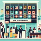 Delhi embassy tightens rules for Czech employee-card applications