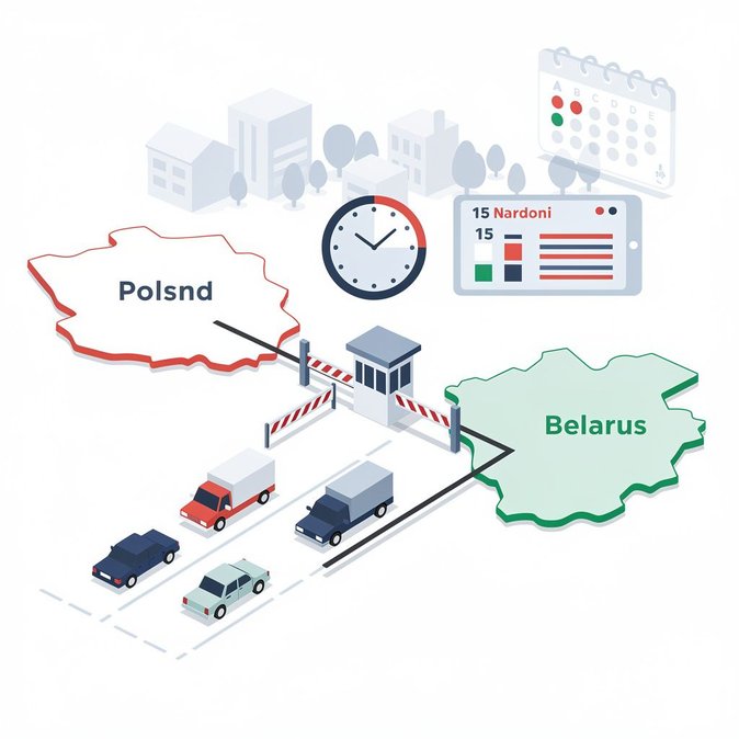 Poland–Belarus Border: Real-Time Queue Data Shows Sporadic Delays Despite Ongoing Restrictions