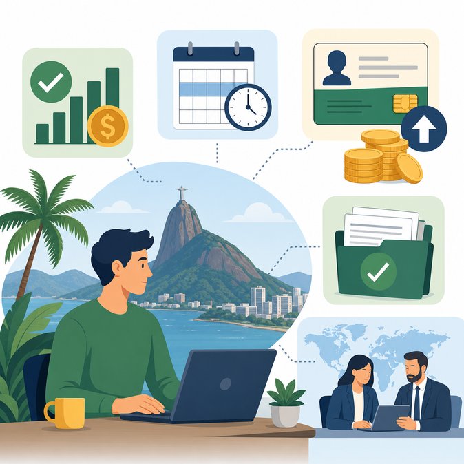 Brazil updates Digital Nomad Visa guidance for 2026 applicants