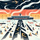 Winter storm triggers 200-plus flight delays and cancellations across German hubs