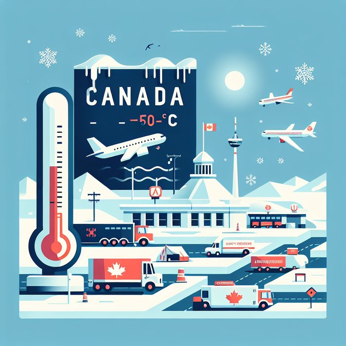 Polar Vortex Plunges Much of Canada Into Deep Freeze, Forcing Travel Advisories and Infrastructure Strain