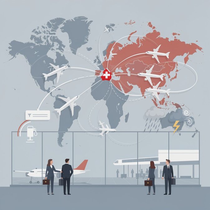SWISS CEO warns overlapping crises are driving up costs and complicating flight planning