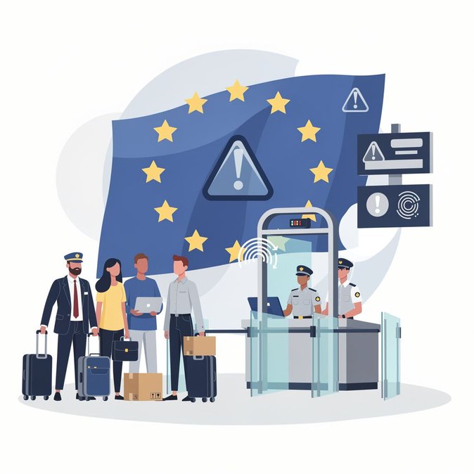 Italian municipalities warn of severe queues as biometric EES border system enters peak season