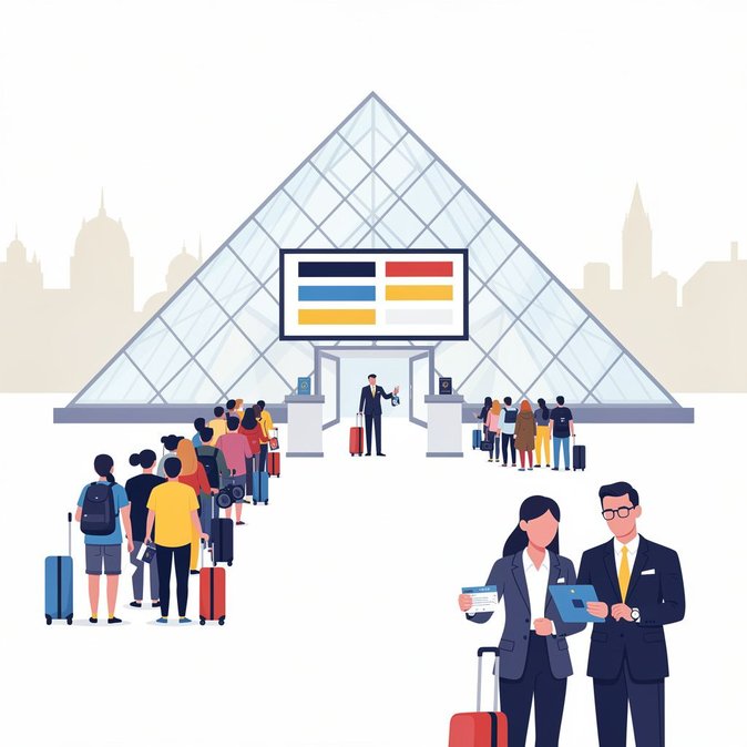 Higher Ticket Prices for Non-EU Visitors Fail to Dent Demand at Flagship French Sites