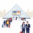 Higher Ticket Prices for Non-EU Visitors Fail to Dent Demand at Flagship French Sites