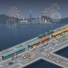 Victoria Harbour fireworks trigger road closures and extra cross-border services tonight
