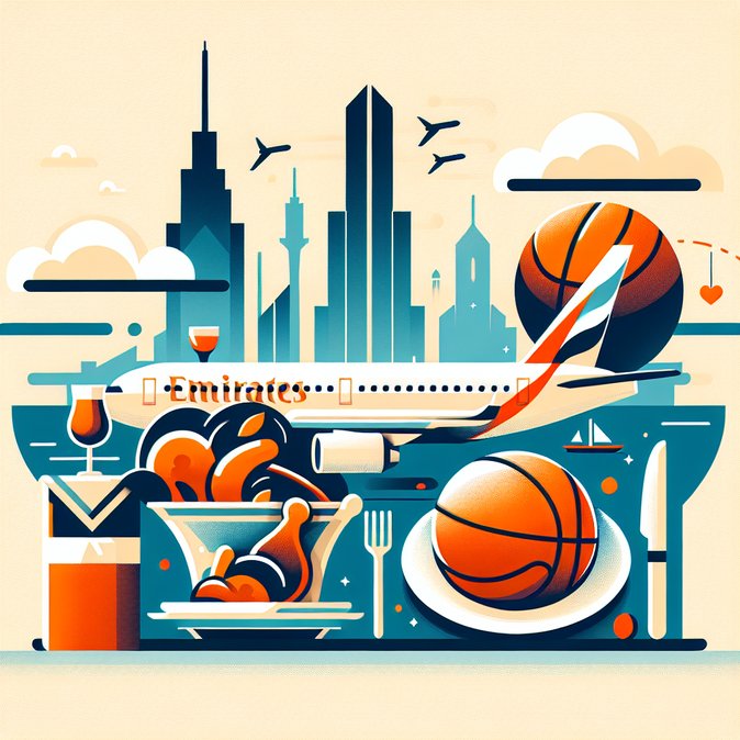 Emirates Rolls Out Thanksgiving Menus and Live NBA Games on All US Routes