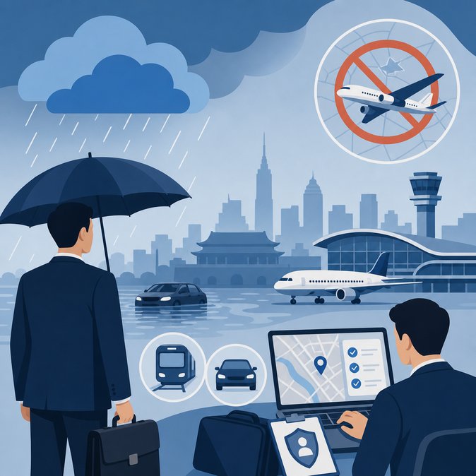 Beijing Activates Flood-Response Plan as May 16 Storm Alert Signals Possible Airport and Ground-Transport Disruptions