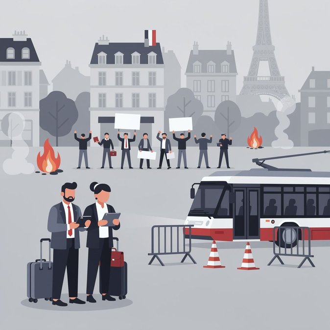 Nationwide Cost-of-Living Protests Spark Travel Advisories Across France