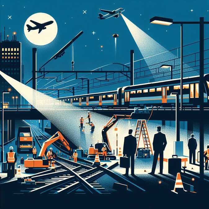 Night-time engineering works on Prague–Plzeň corridor to affect EU business trains