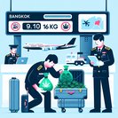 Hong Kong Customs Seizes 16 kg of Cannabis from Bangkok Arrivals, Highlights Tightened Passenger Profiling