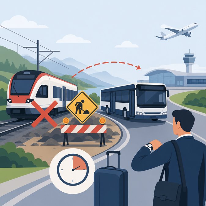 Month-long closure of TILO S40/S50 rail corridor to Malpensa to start on 7 June