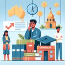 Australia Rejects 40 % of Indian Student Visa Applications as Integrity Rules Tighten