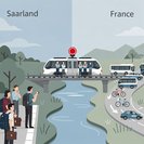 La GDL appelle à une grève de 24 heures sur la ligne de tramway Saarbahn, paralysant les services régionaux de transport de banlieue