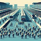 Federal Police deploy 120 officers to keep Hamburg rail hubs moving on May Day