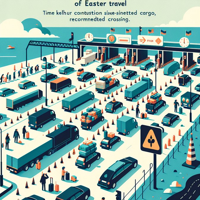 Holiday Rush: Long Queues Reported at Polish Checkpoints as Ukrainians Head Home for Easter