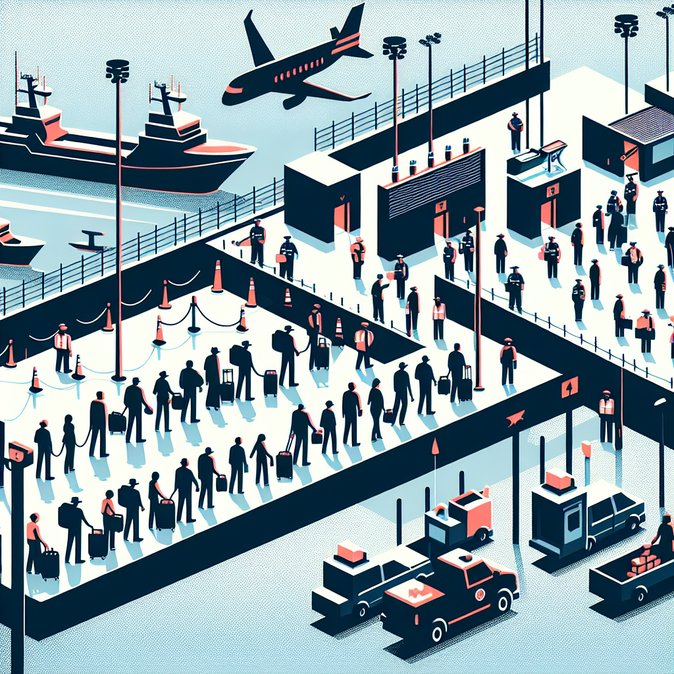 Homeland Security Shutdown Enters Day 4, Pausing Most Visa Issuance and Forcing TSA, FEMA Staff to Work Unpaid