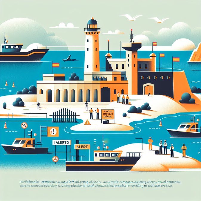 Spain places Melilla on 'maximum alert' after new migrant landings on the Chafarinas islets