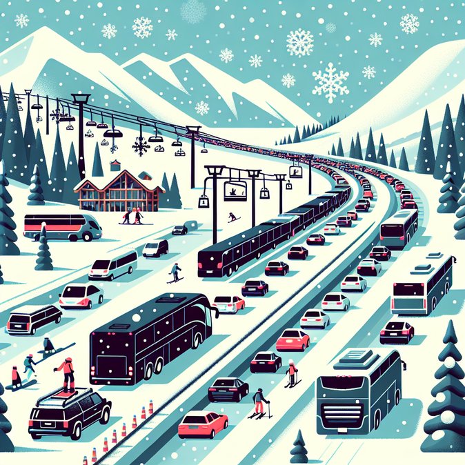 ÖAMTC issues red alert for holiday traffic—drivers face hour-long jams into Tirol and Vorarlberg ski resorts