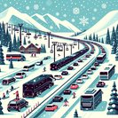 ÖAMTC issues red alert for holiday traffic—drivers face hour-long jams into Tirol and Vorarlberg ski resorts