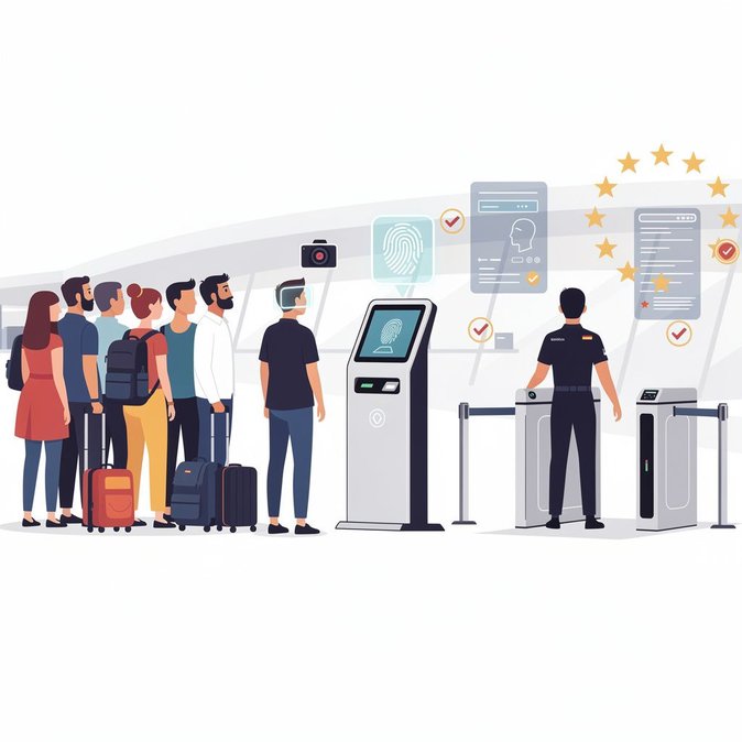 نظام الدخول والخروج لمنطقة شنغن يبدأ العمل الآن: ما يجب أن يعرفه المسافرون التجاريون إلى إسبانيا