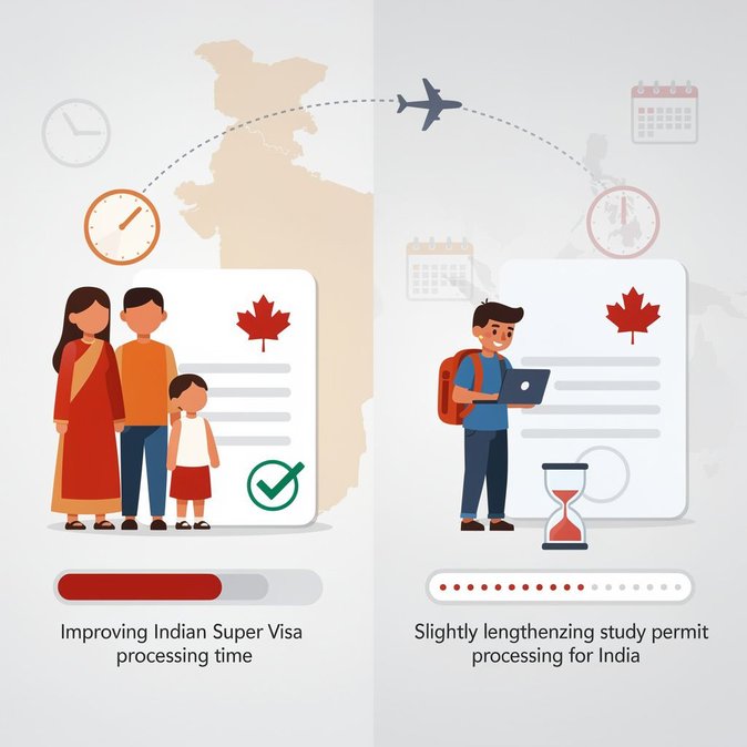 IRCC cuts Super Visa processing time for Indian parents to 50 days; study-permit waits inch up