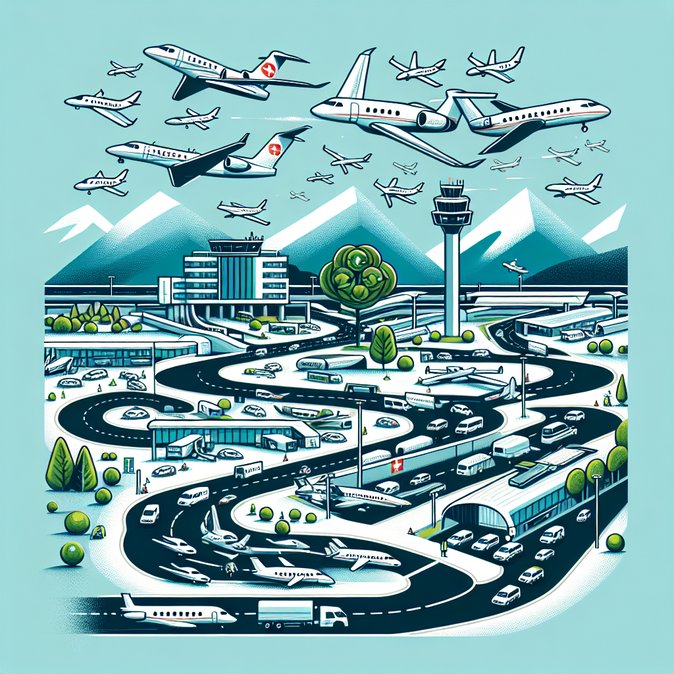 WEF private-jet surge drives busiest weekend in Zurich Airport history