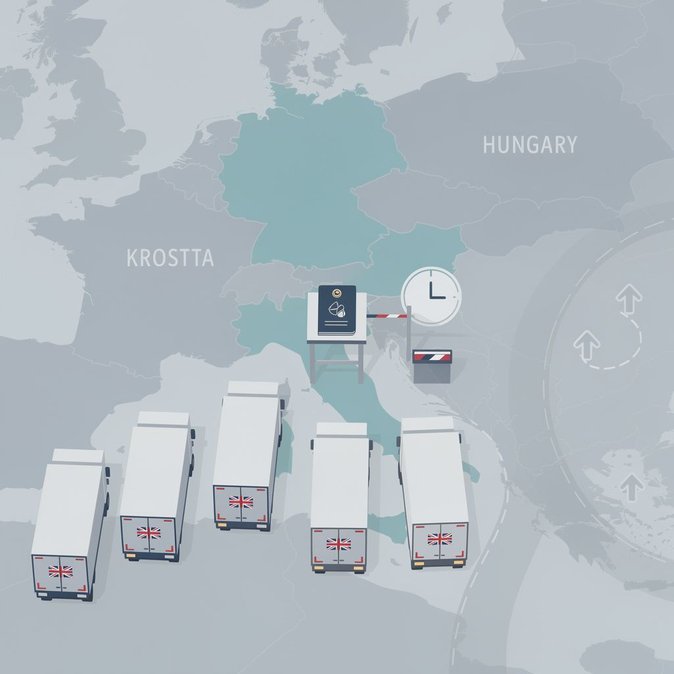 Slovenia extends Schengen border checks, signalling tougher land crossings on UK driving routes