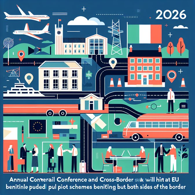 欧盟边境地区协会选定邓多克和卡里克马克罗斯举办2026年跨境流动峰会