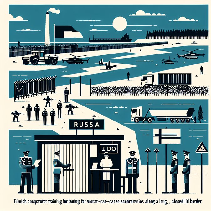 فنلندا تعزز تدريباتها على الحدود الشرقية مع استمرار تهديد "الهجرة المسلّحة"