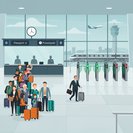 L’aéroport de Bruxelles invite les voyageurs à arriver en avance face à l’afflux estival provoquant de longues files d’attente aux contrôles des passeports