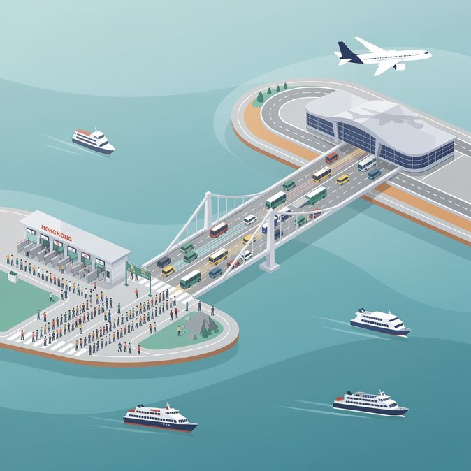 Hong Kong expects 7.44 million crossings over National Day “Golden Week”