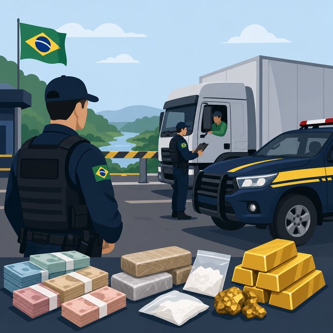 Brazil’s ‘Operação Fronteira’ Tightens Land Borders After Multimillion-Dollar Seizures