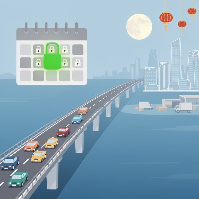 Booking-free Tuesday eases traffic for "Northbound Travel for Hong Kong Vehicles" scheme
