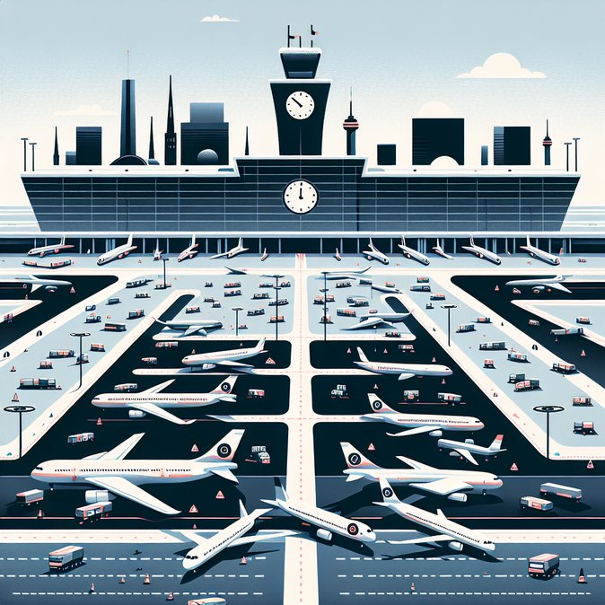 Germany-wide airport strikes cancel over 3,400 flights and disrupt half a million passengers