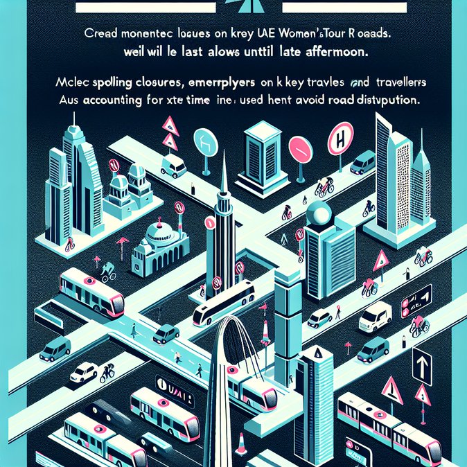 Rolling Road Closures in Dubai Today for UAE Tour Women 2026: What Drivers and Travellers Need to Know