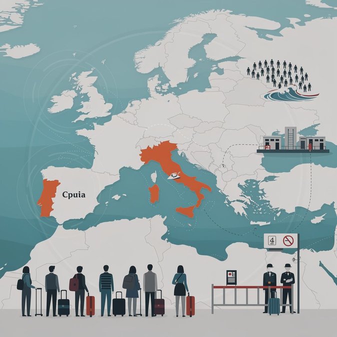 Meloni impulsa que la UE externalice el procesamiento de migrantes tras la crisis de Ceuta y busca apoyo en reunión de emergencia