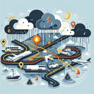 Severe Weather Warnings Threaten Transport Across 13 Irish Counties