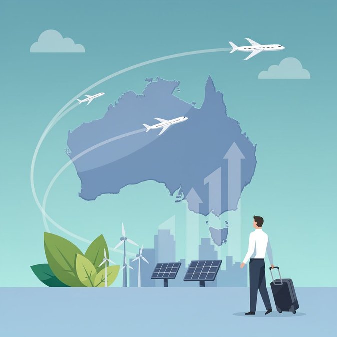 Airservices report shows international flights up 7 % despite global headwinds