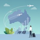 Airservices report shows international flights up 7 % despite global headwinds