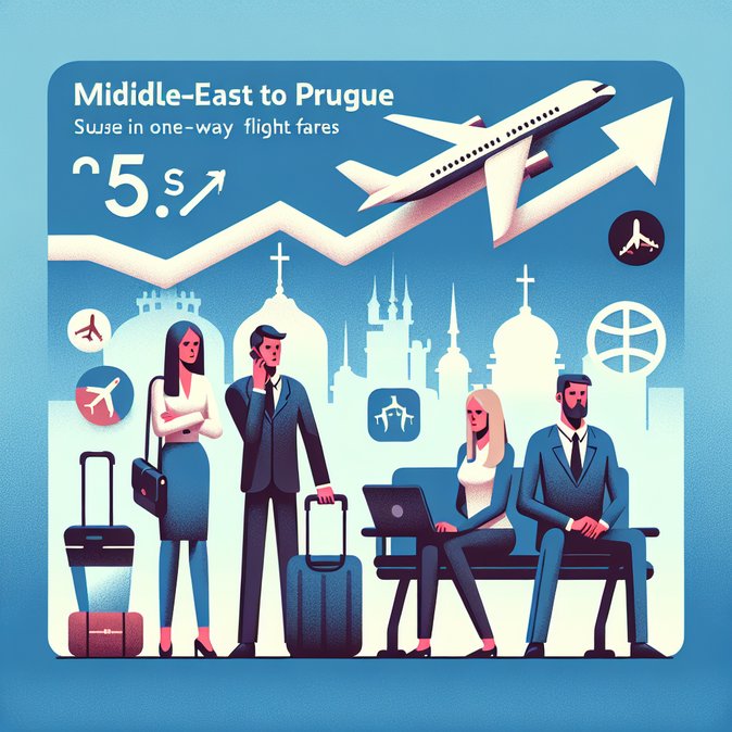 Airfares from Middle East to Prague and Vienna soar up to 720 % amid regional conflict