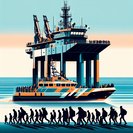 Sea-Watch rescues 44 migrants stranded on offshore platform as Mediterranean toll rises