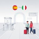 Les contrôles temporaires aux frontières sur les vols et ferries en provenance d’Italie vers l’Espagne prennent fin à minuit