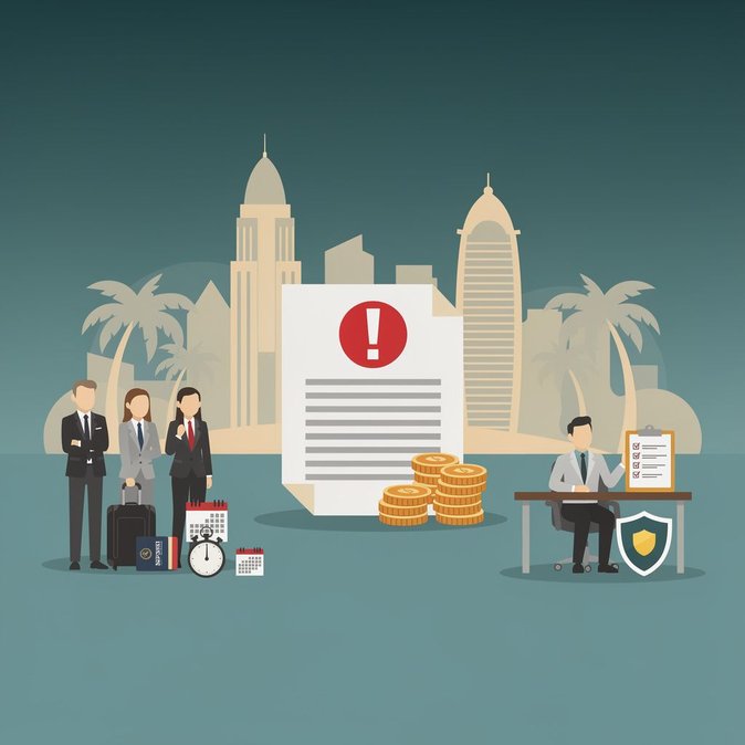 UAE reminds expatriates of hefty fines for breaching new visa-labour rules