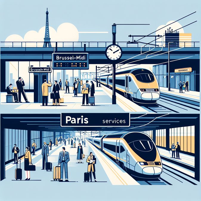 Brussels bottleneck causes rolling Eurostar delays on Paris services