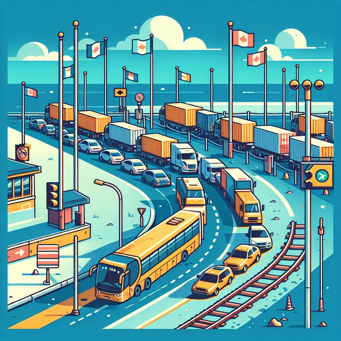 与德国的边境检查导致货运通道拥堵，威胁复活节商务出行